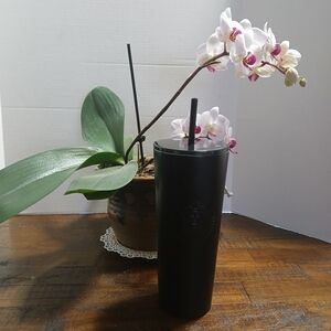 Starbucks Sleek Black Tumbler